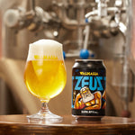 Afbeelding in Gallery-weergave laden, Walhalla ZEUS DIPA double ipa bitter fruitig zoet citra simcoe hops dryhop mythologie zwaar speciaalbier amsterdam