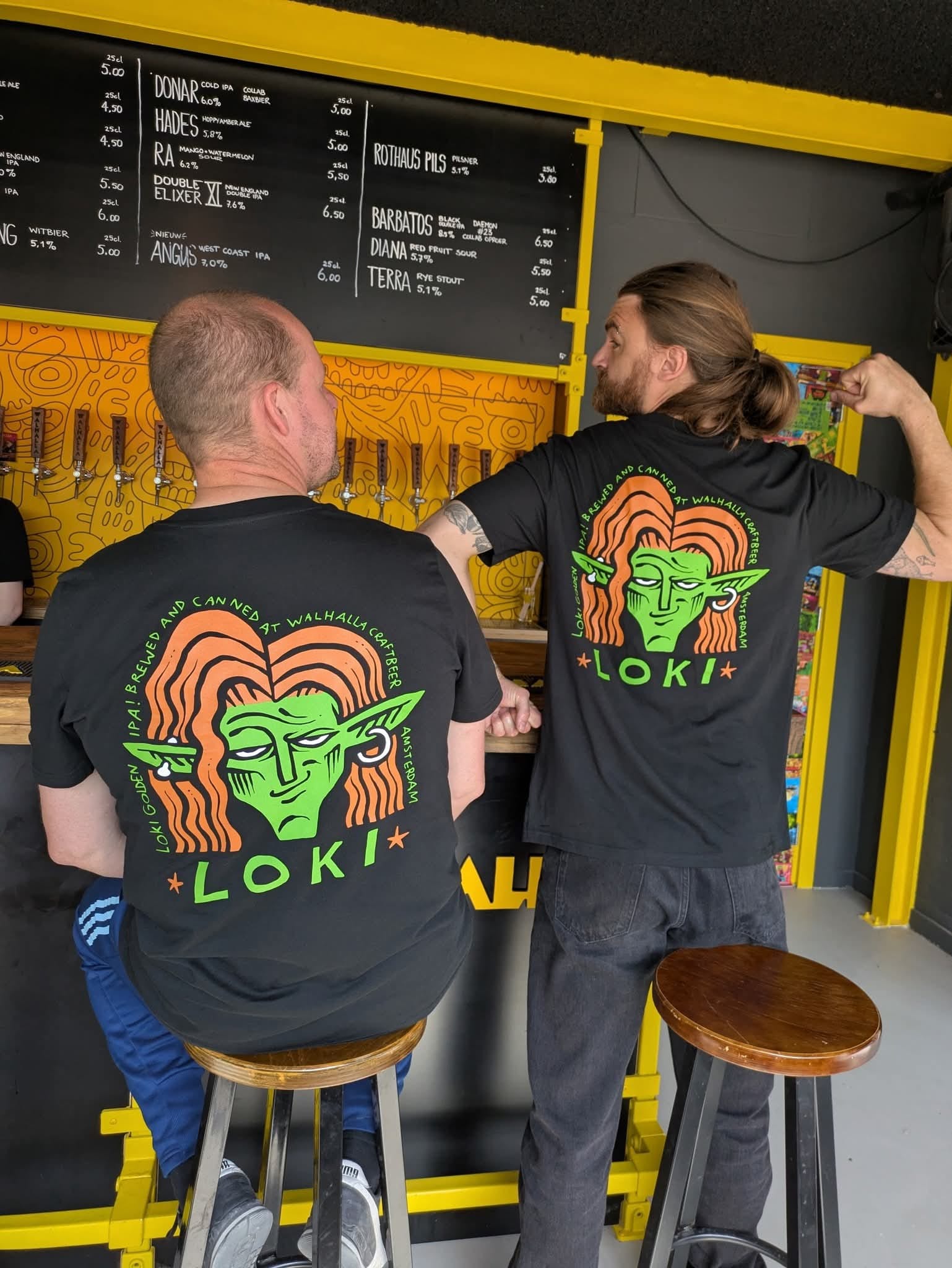 WALHALLA T-shirt 'LOKI'