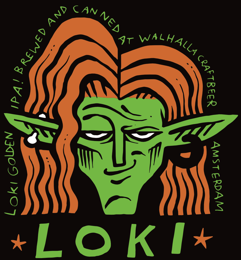 WALHALLA T-shirt 'LOKI'
